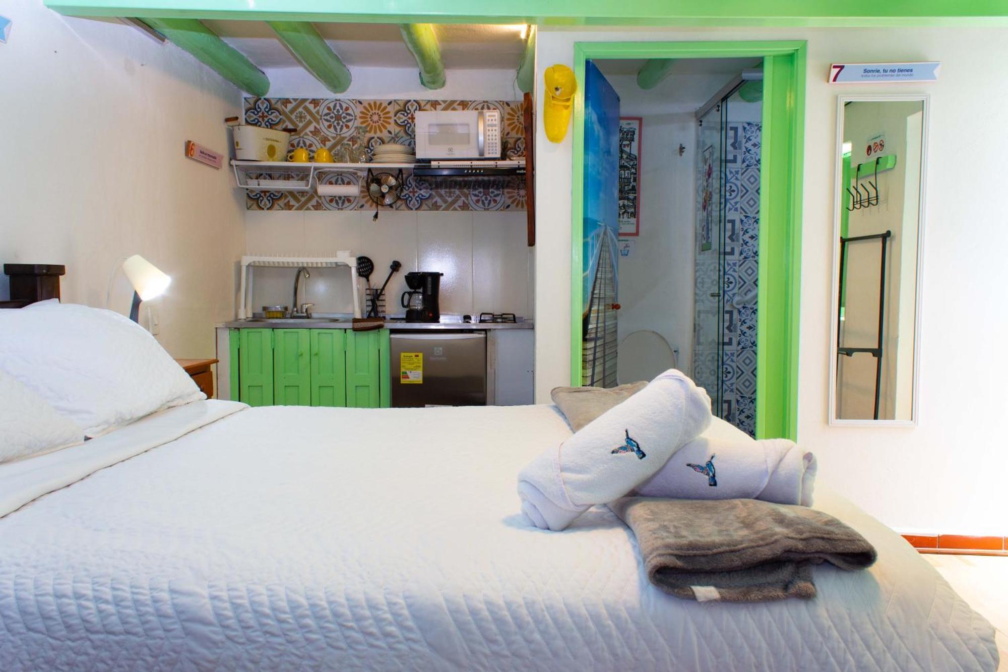 Apartamentos Y Habitaciones Le Colibri - Villa De Leyva Bagian luar foto