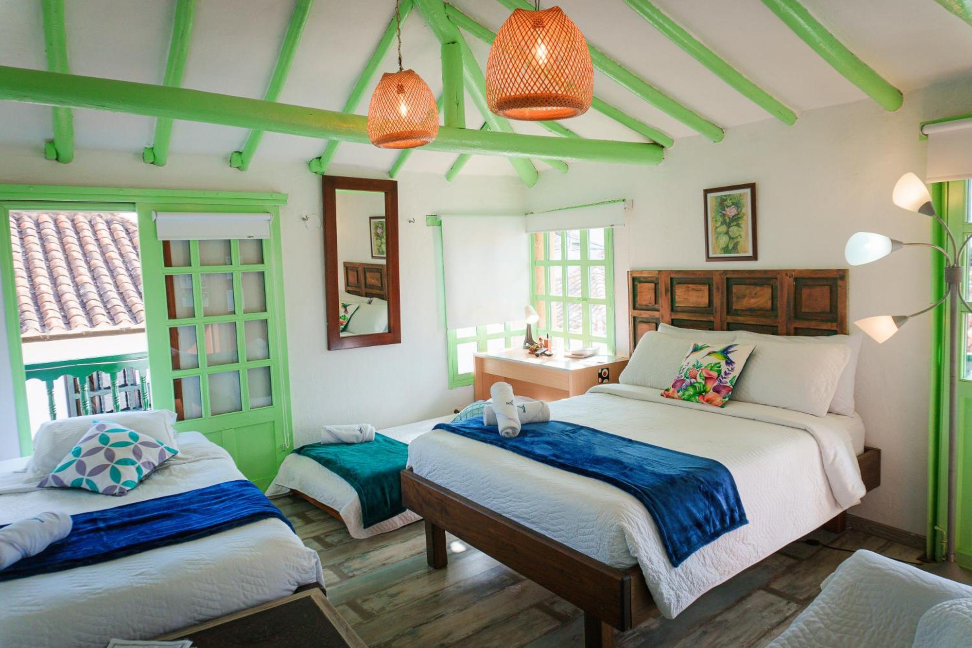 Apartamentos Y Habitaciones Le Colibri - Villa De Leyva Bagian luar foto