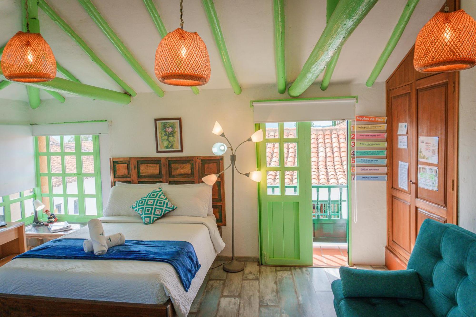 Apartamentos Y Habitaciones Le Colibri - Villa De Leyva Bagian luar foto