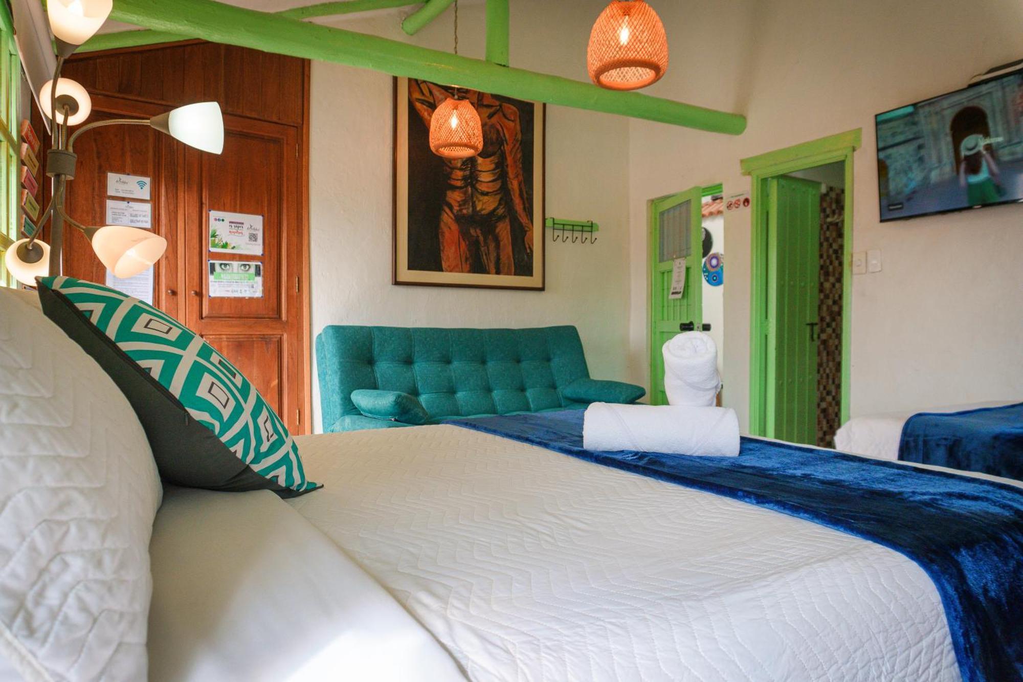 Apartamentos Y Habitaciones Le Colibri - Villa De Leyva Bagian luar foto