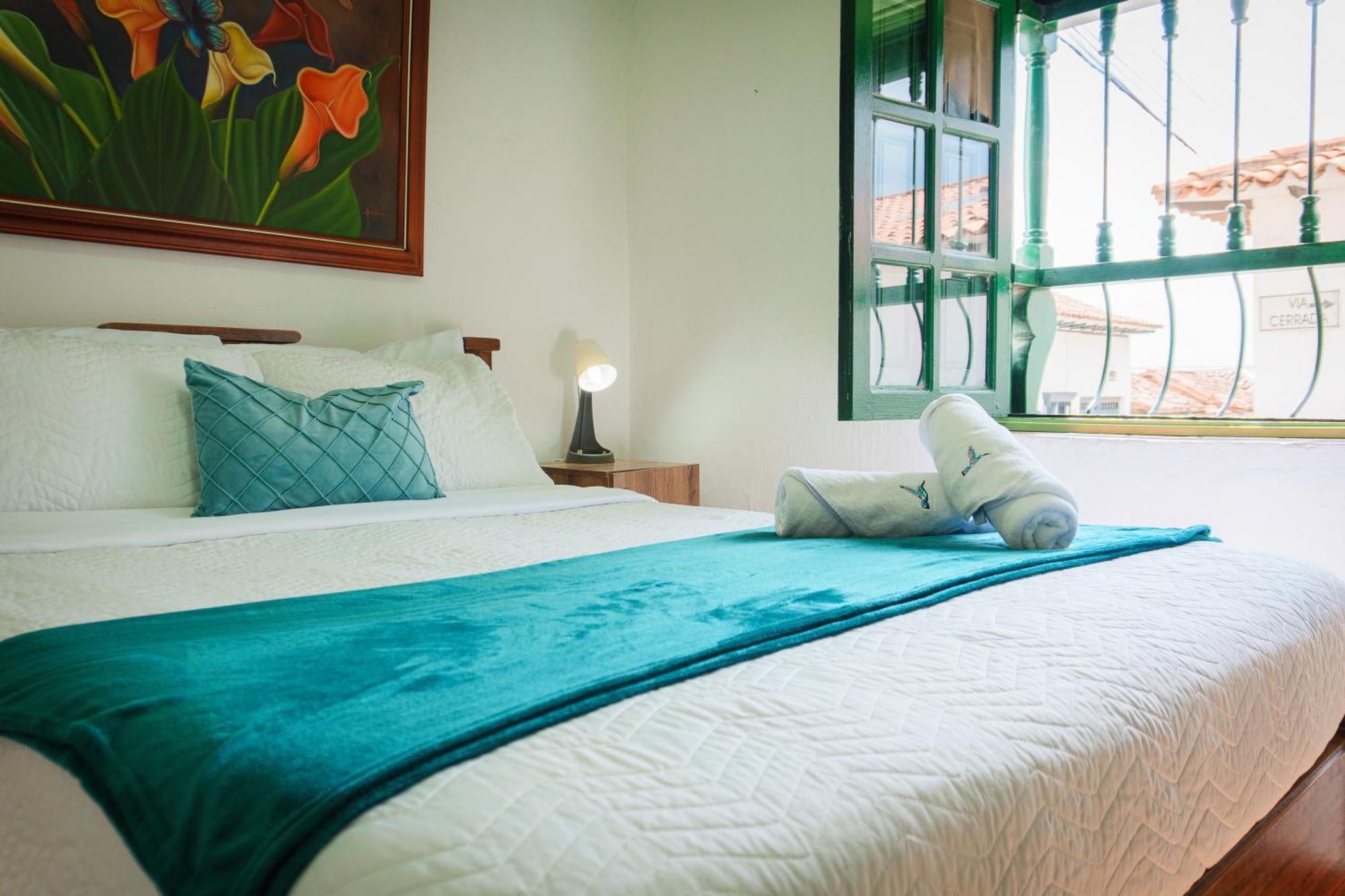 Apartamentos Y Habitaciones Le Colibri - Villa De Leyva Bagian luar foto