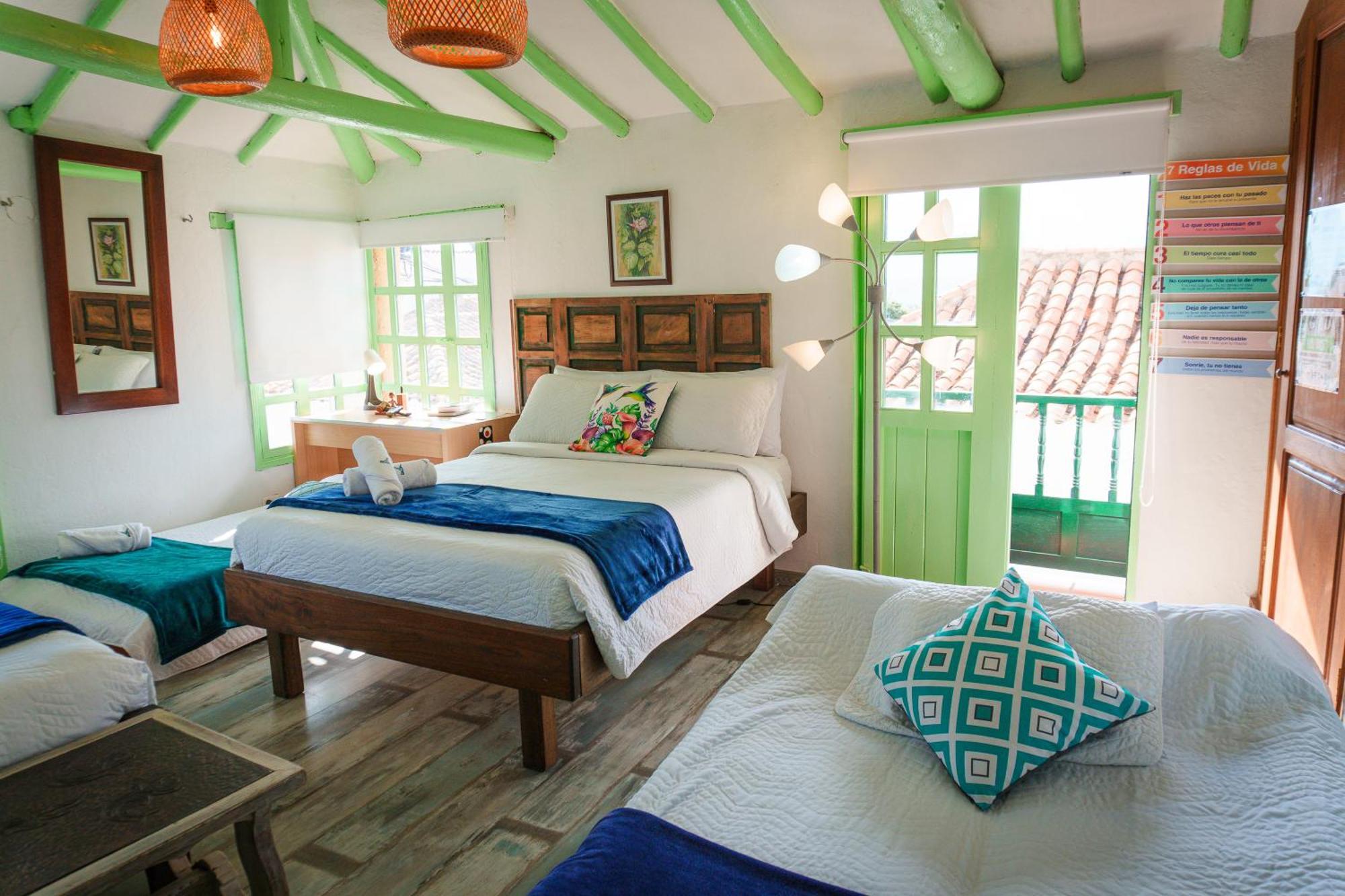 Apartamentos Y Habitaciones Le Colibri - Villa De Leyva Bagian luar foto