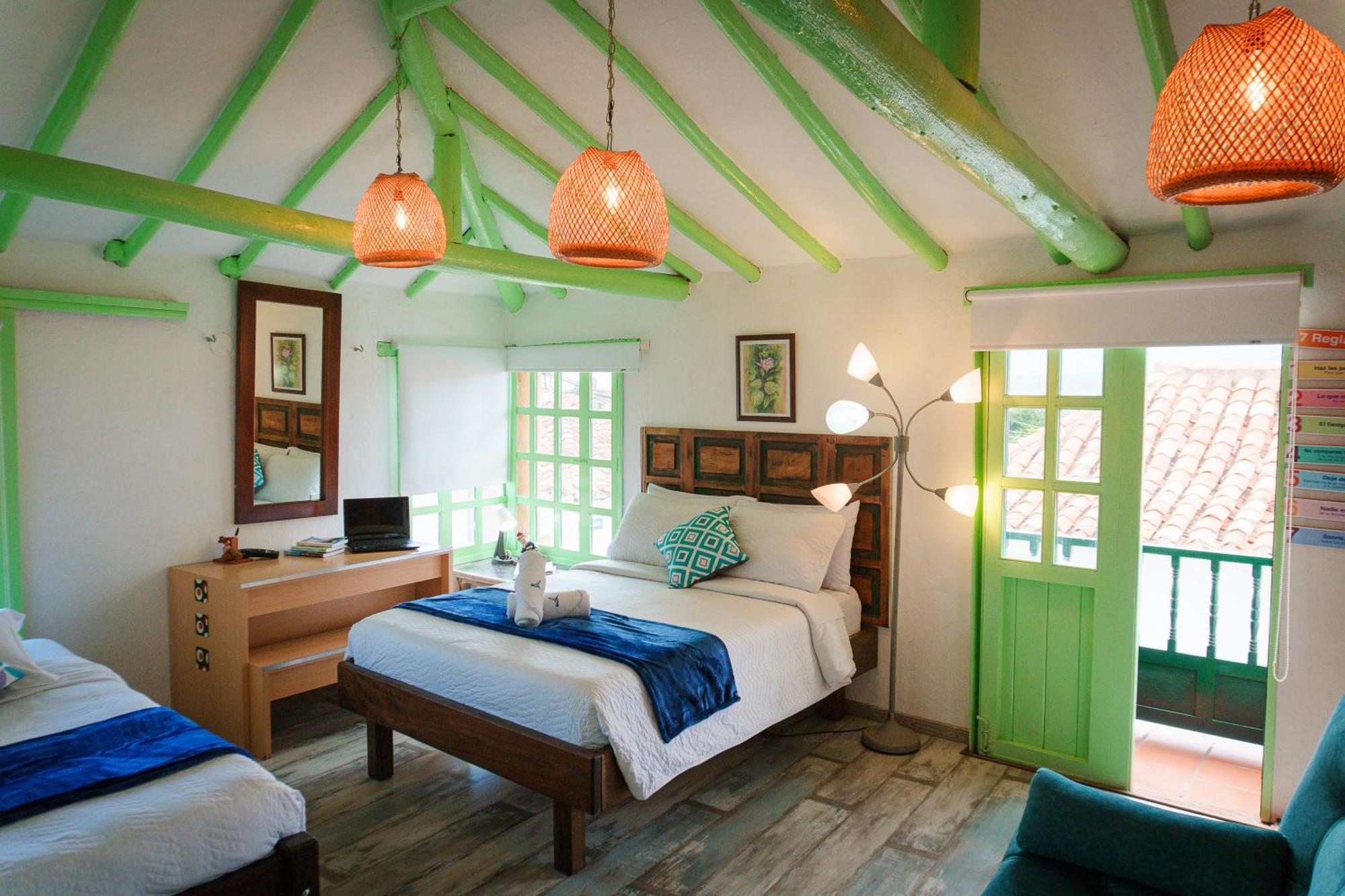 Apartamentos Y Habitaciones Le Colibri - Villa De Leyva Bagian luar foto