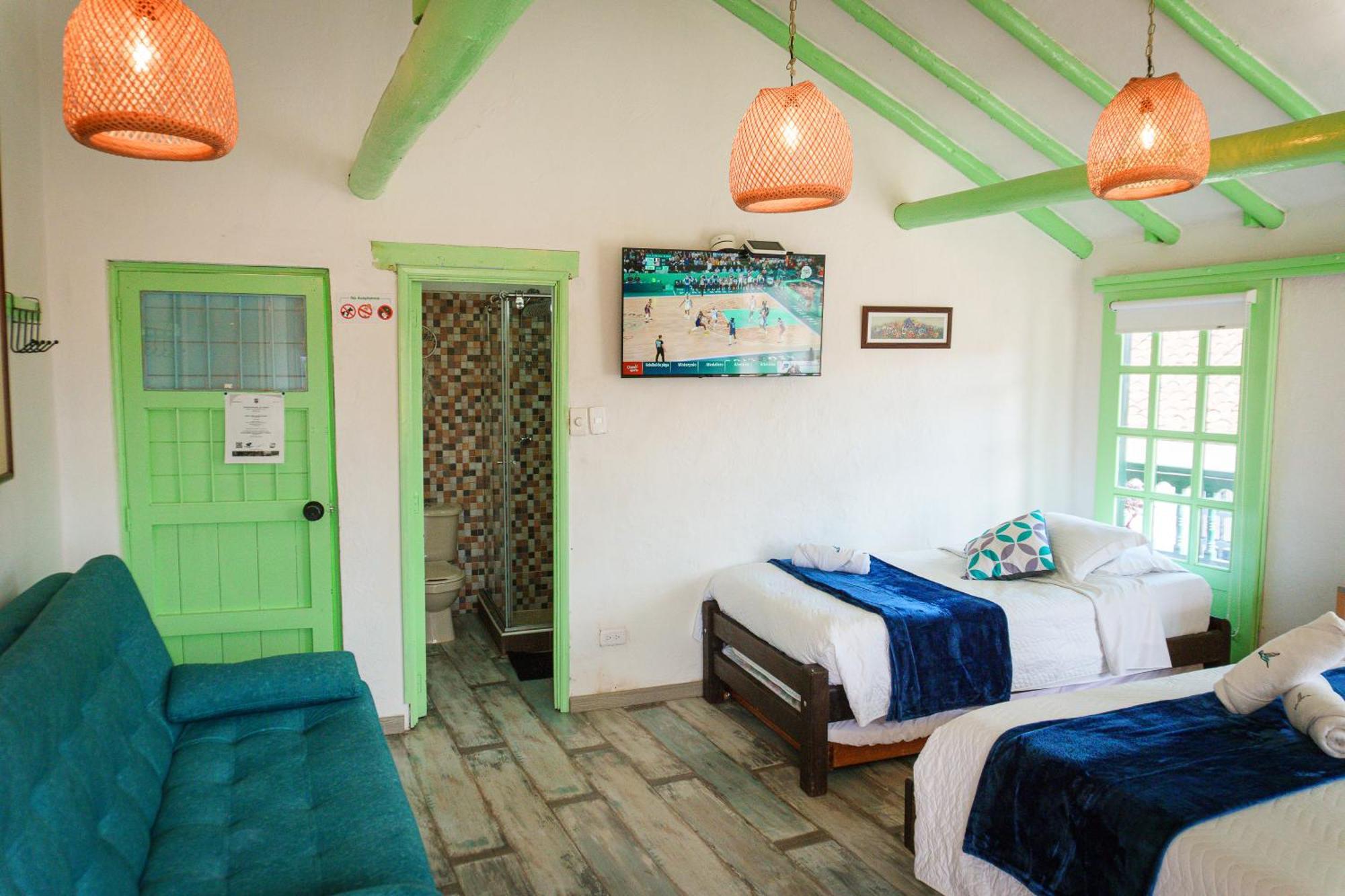 Apartamentos Y Habitaciones Le Colibri - Villa De Leyva Bagian luar foto