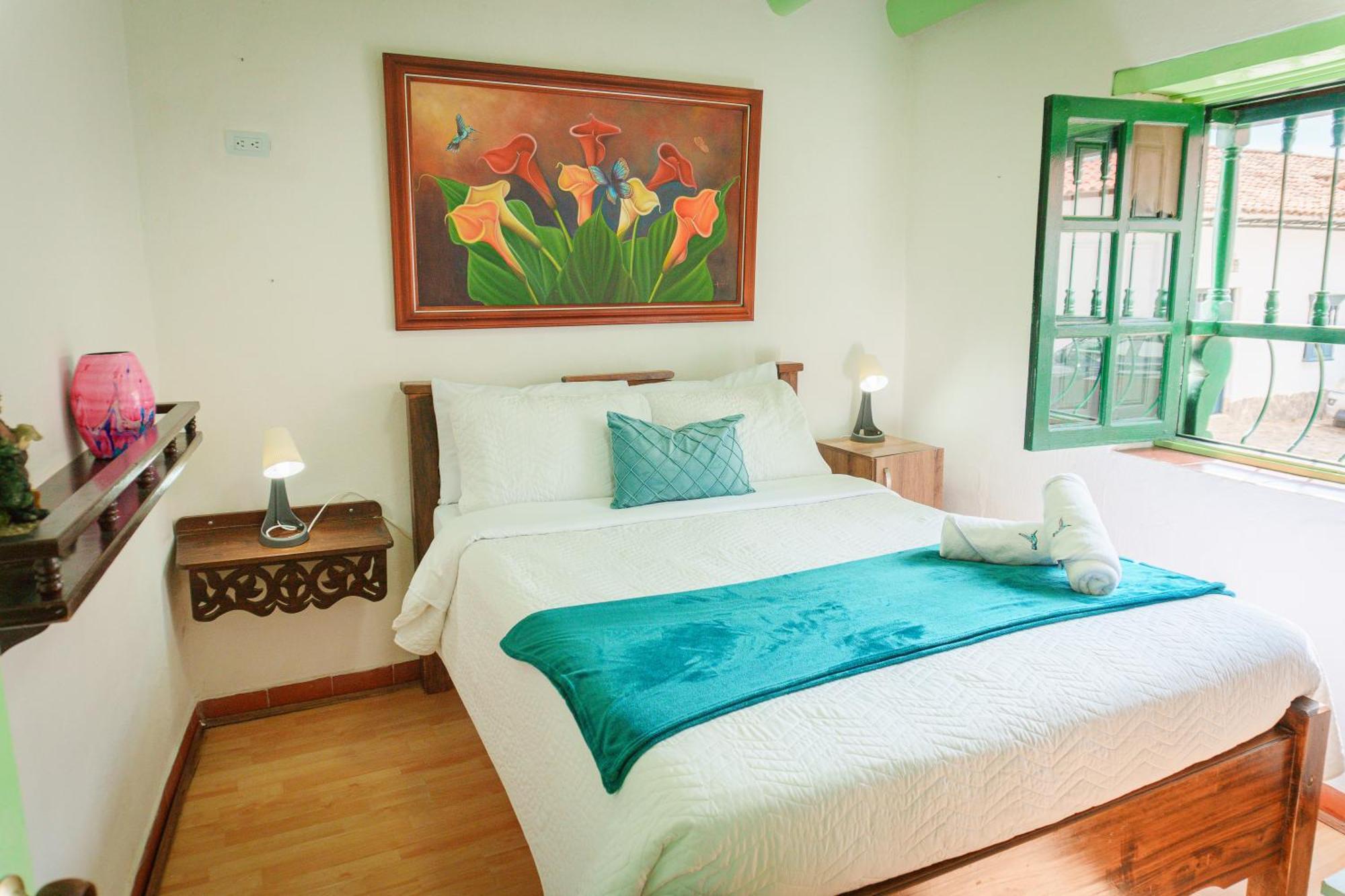 Apartamentos Y Habitaciones Le Colibri - Villa De Leyva Bagian luar foto