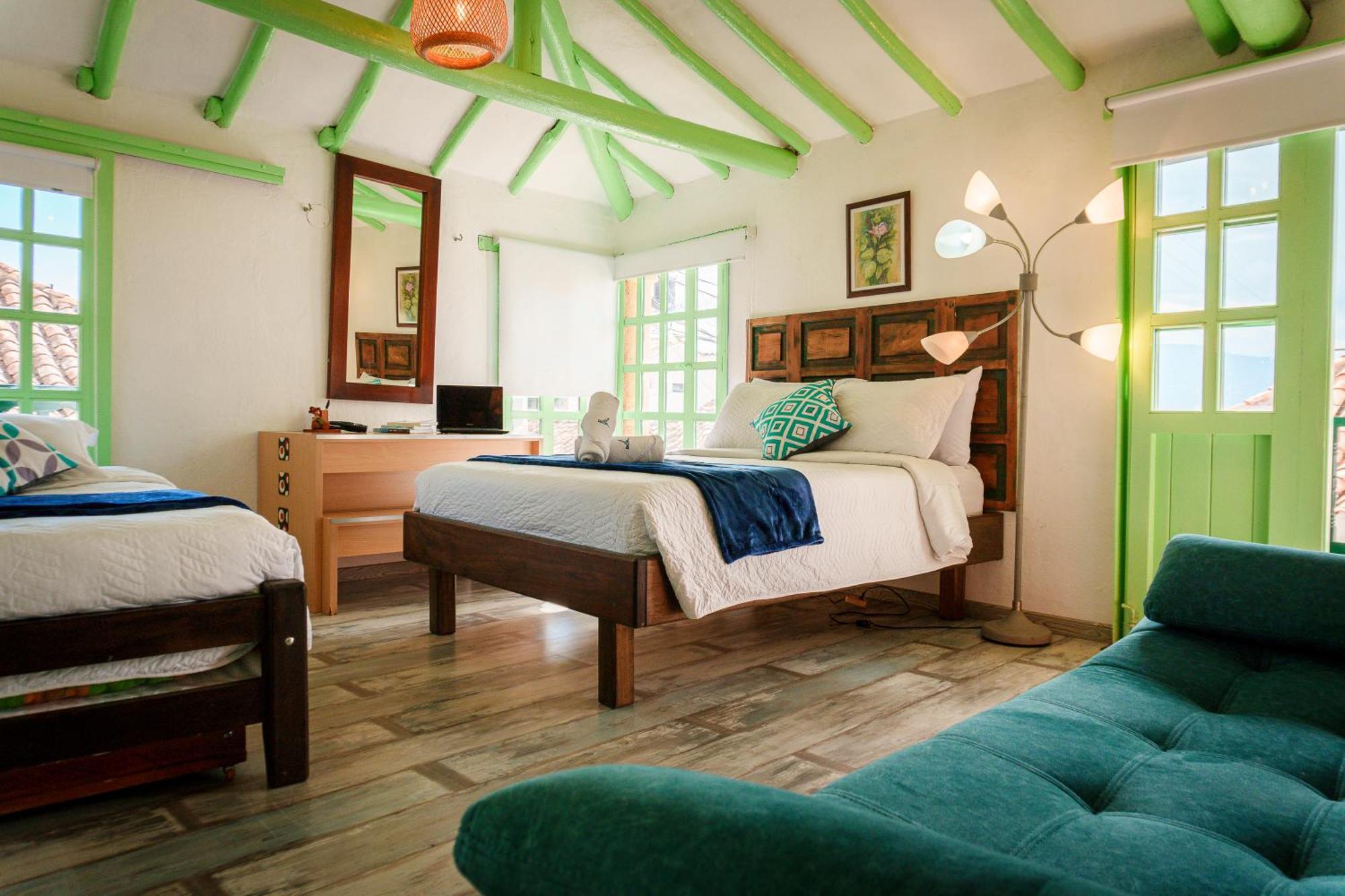 Apartamentos Y Habitaciones Le Colibri - Villa De Leyva Bagian luar foto