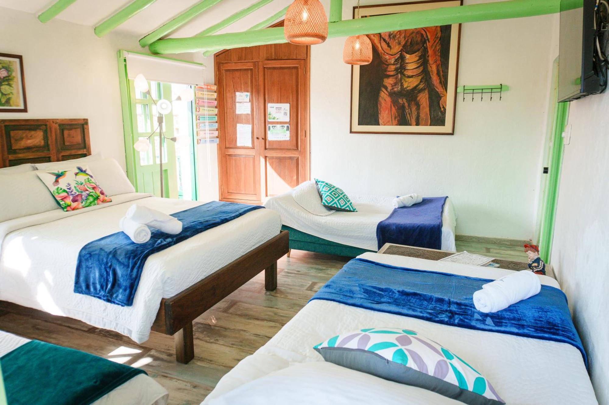 Apartamentos Y Habitaciones Le Colibri - Villa De Leyva Bagian luar foto