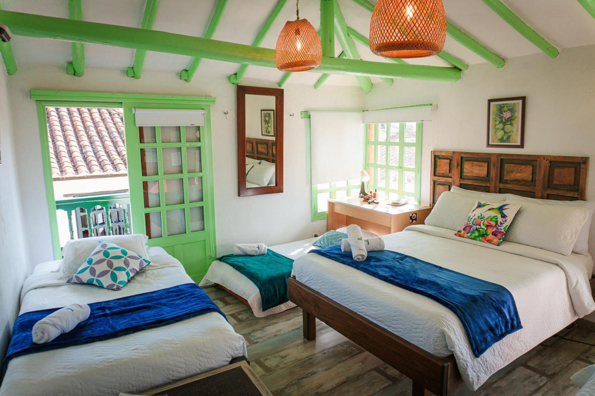 Apartamentos Y Habitaciones Le Colibri - Villa De Leyva Bagian luar foto