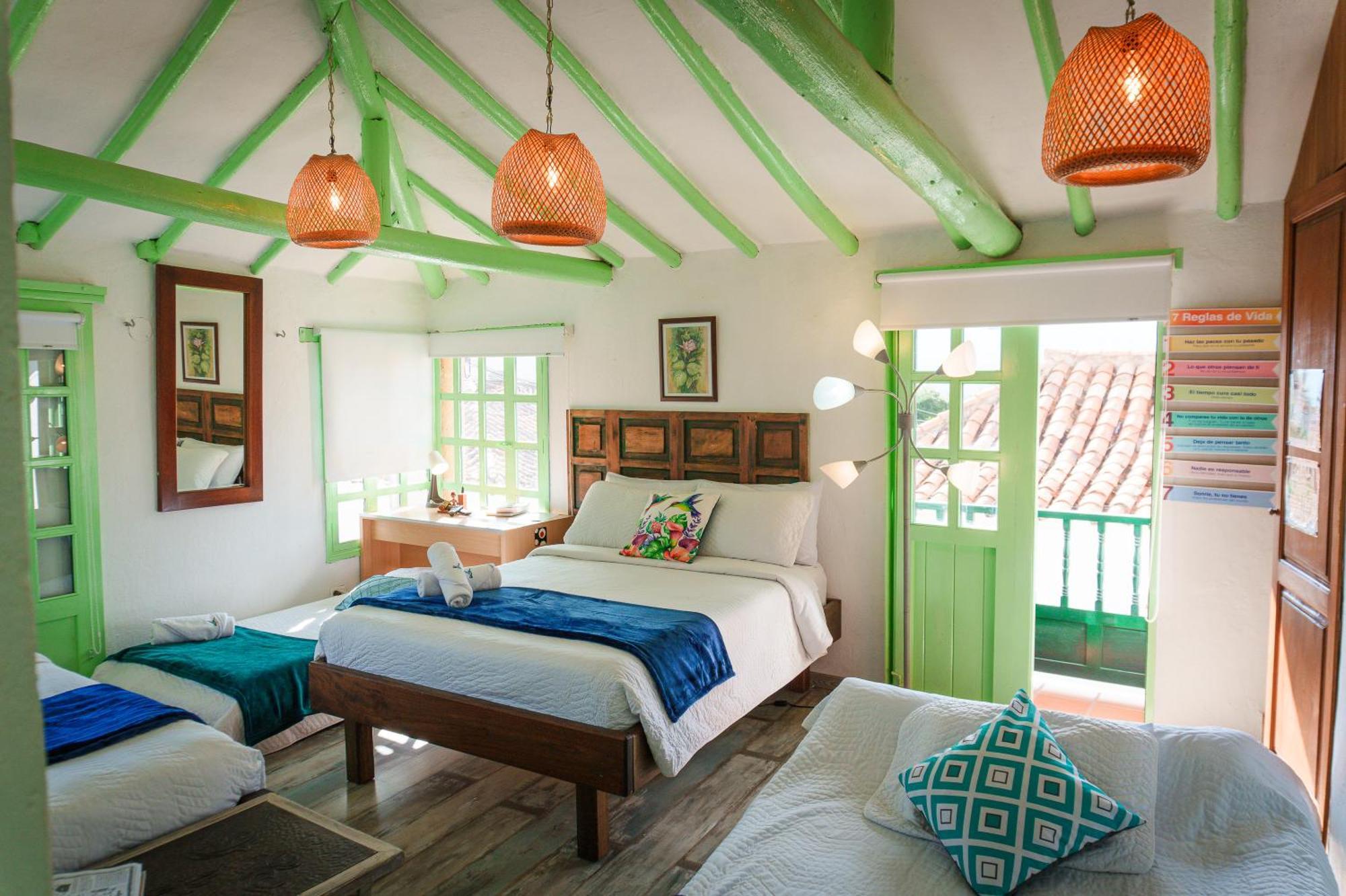 Apartamentos Y Habitaciones Le Colibri - Villa De Leyva Bagian luar foto
