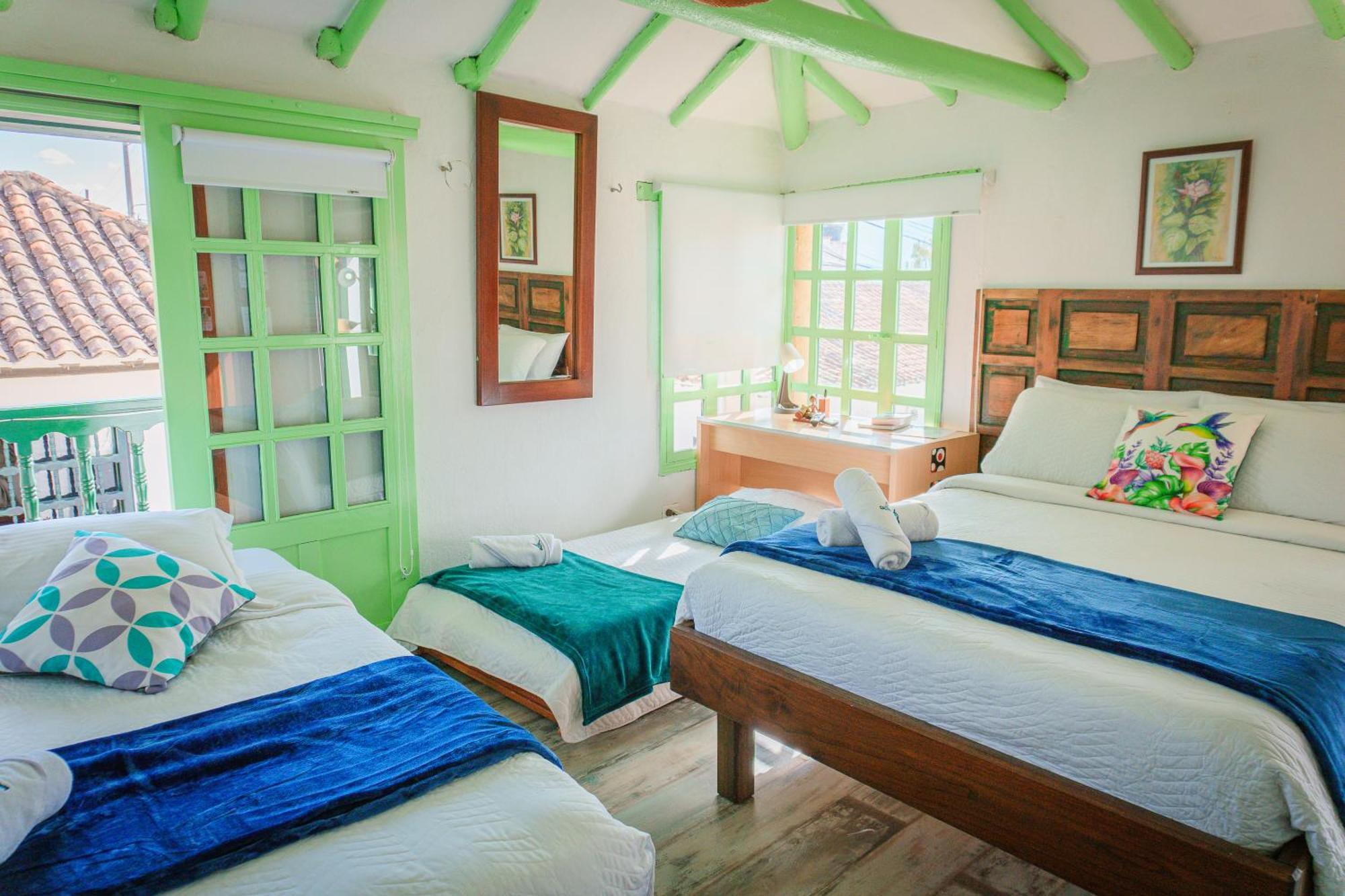 Apartamentos Y Habitaciones Le Colibri - Villa De Leyva Bagian luar foto