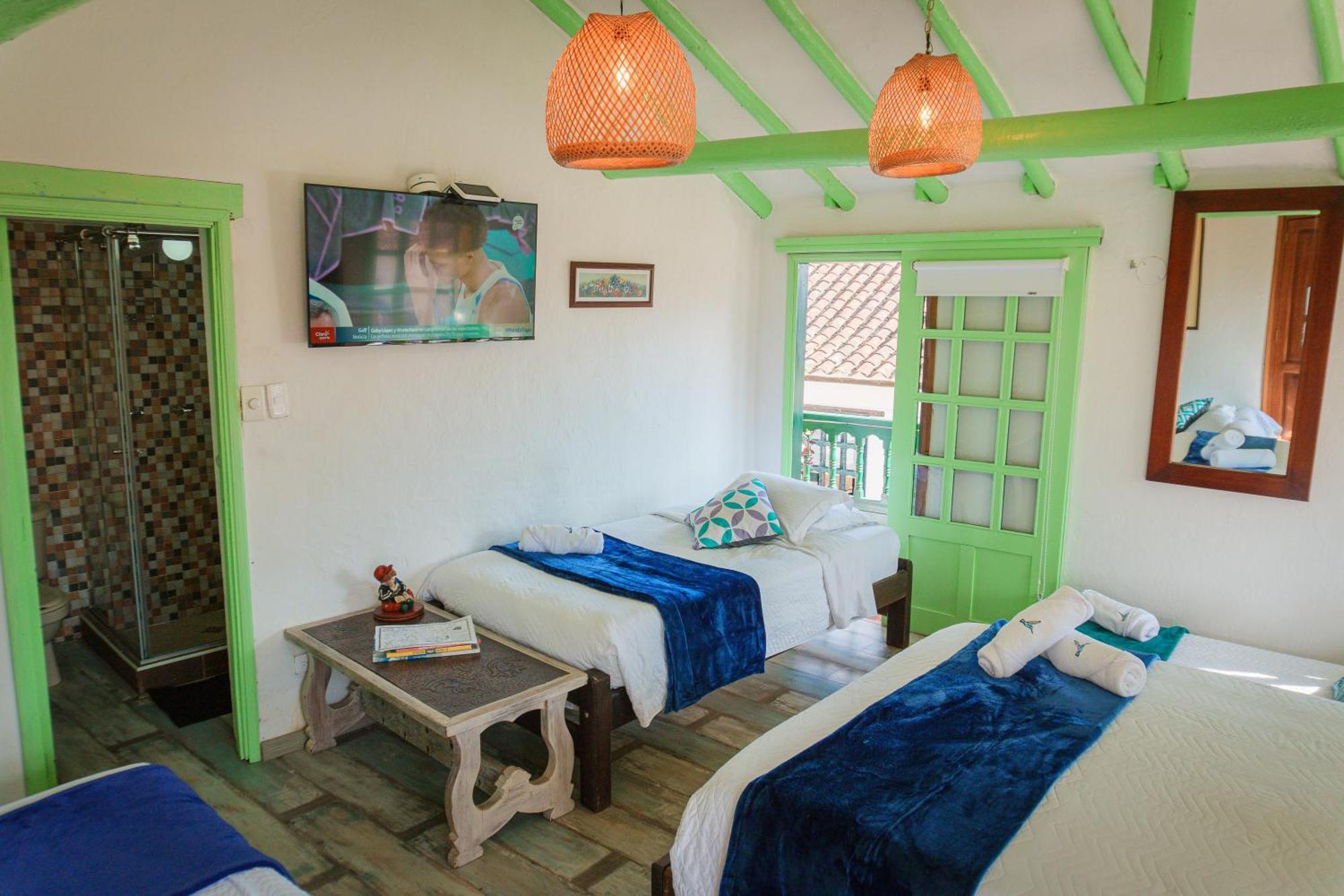 Apartamentos Y Habitaciones Le Colibri - Villa De Leyva Bagian luar foto
