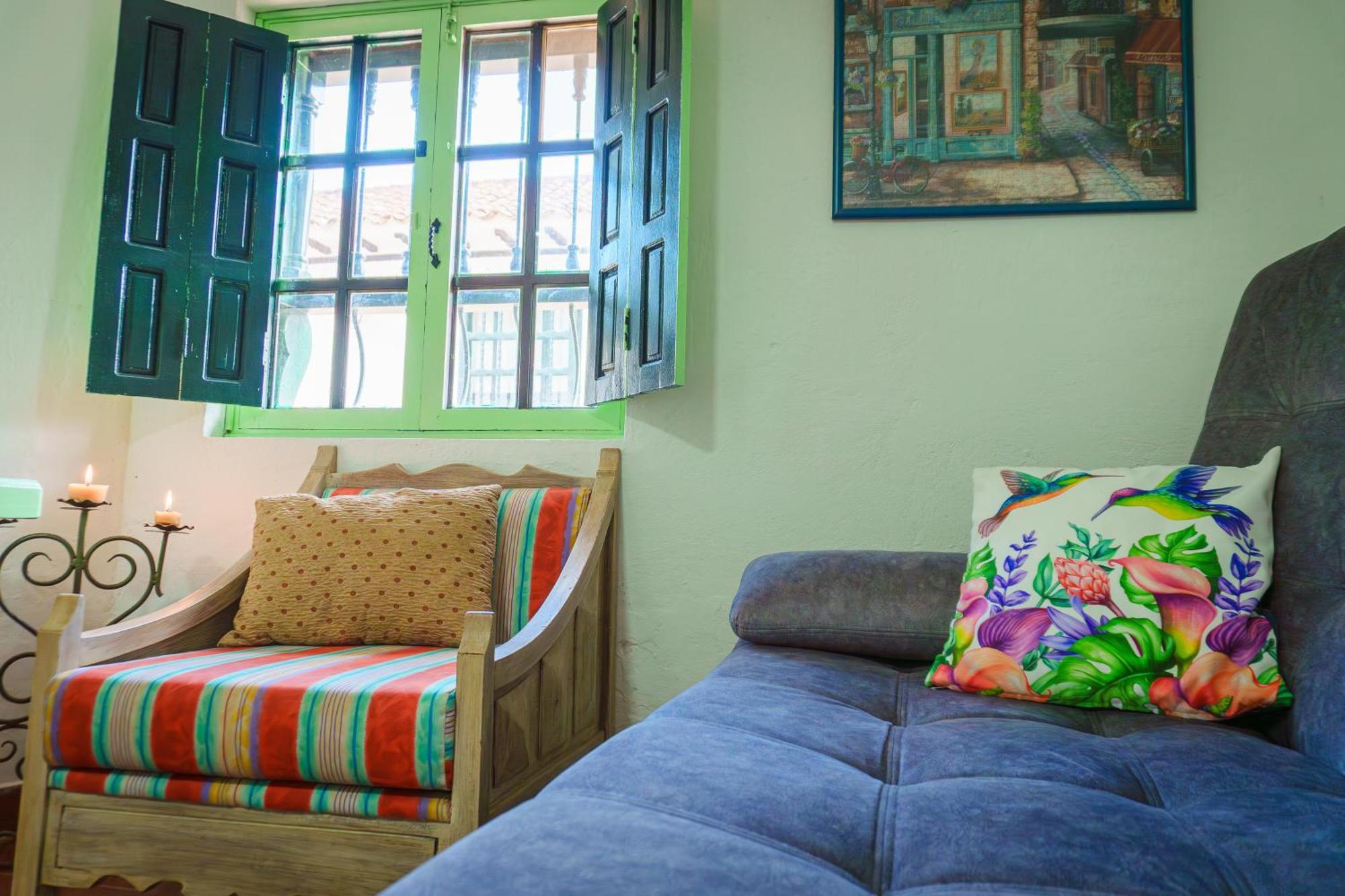 Apartamentos Y Habitaciones Le Colibri - Villa De Leyva Bagian luar foto