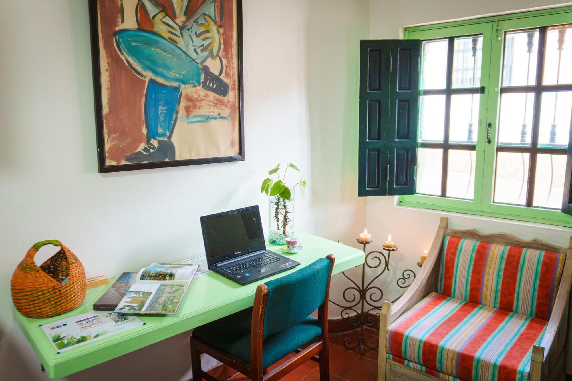 Apartamentos Y Habitaciones Le Colibri - Villa De Leyva Bagian luar foto