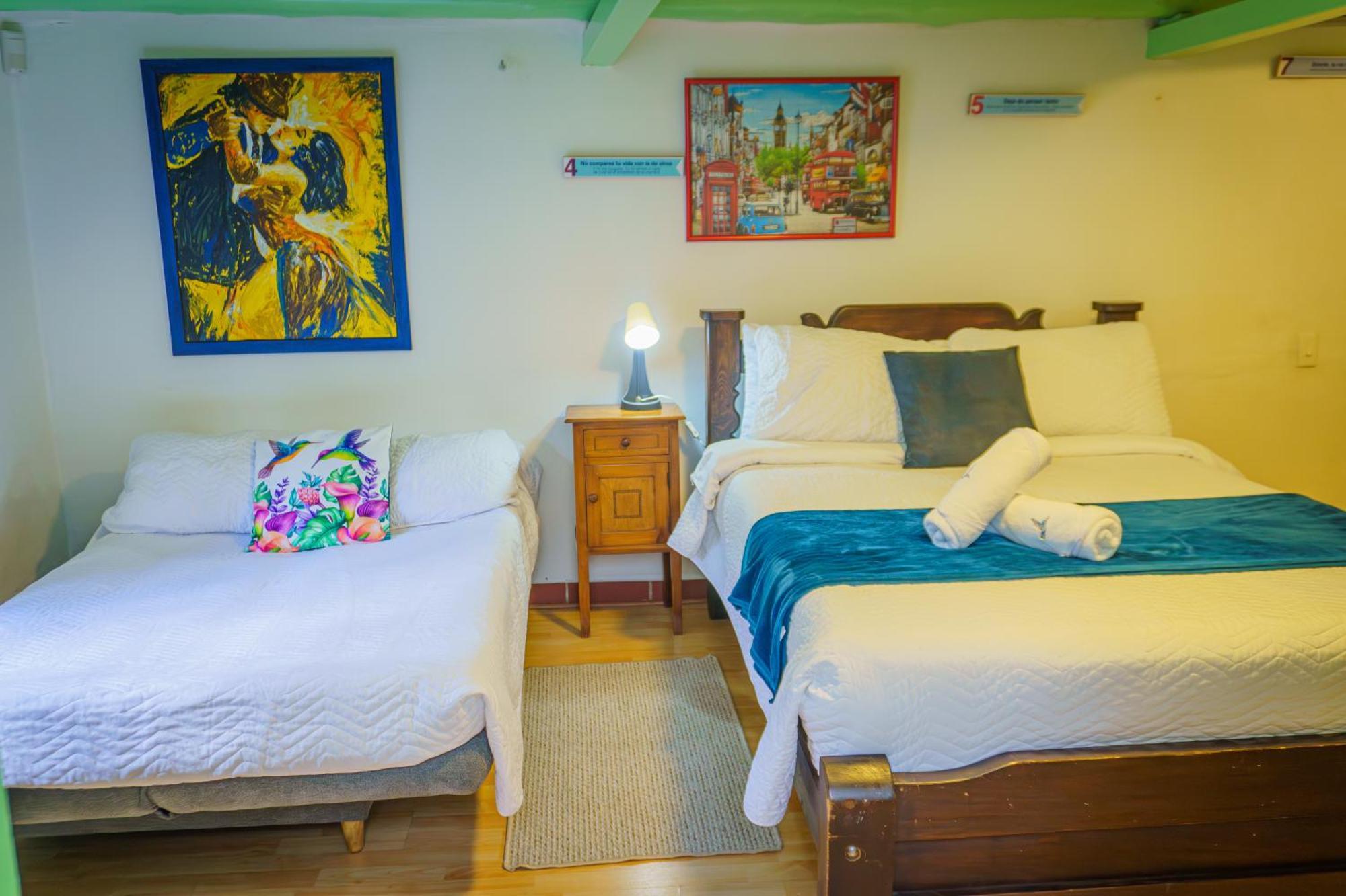 Apartamentos Y Habitaciones Le Colibri - Villa De Leyva Bagian luar foto