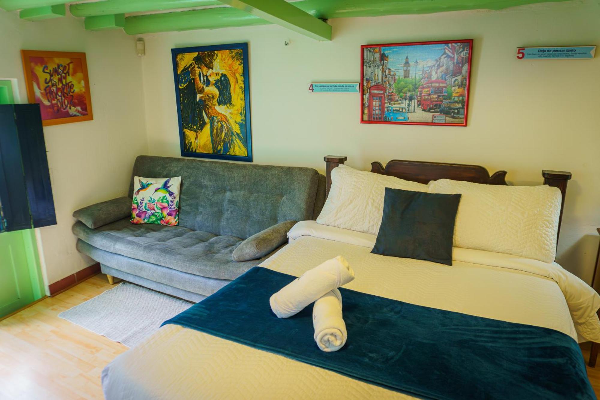 Apartamentos Y Habitaciones Le Colibri - Villa De Leyva Bagian luar foto