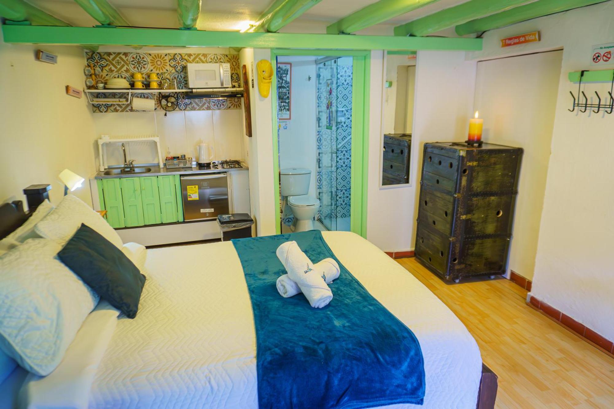Apartamentos Y Habitaciones Le Colibri - Villa De Leyva Bagian luar foto