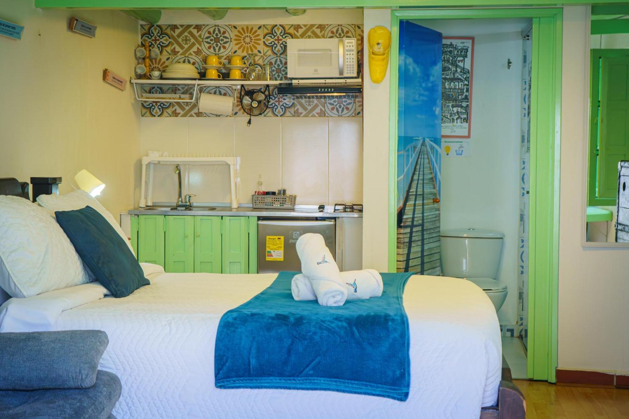 Apartamentos Y Habitaciones Le Colibri - Villa De Leyva Bagian luar foto