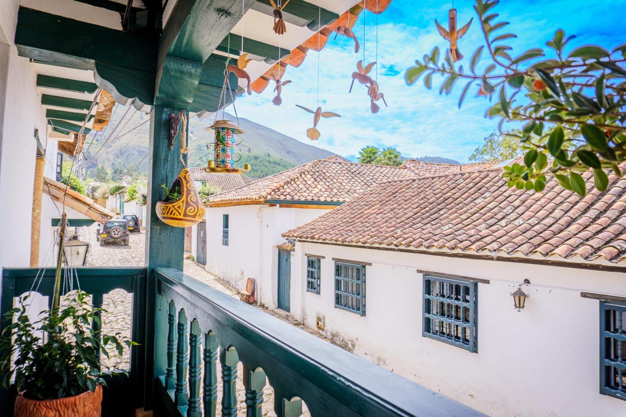 Apartamentos Y Habitaciones Le Colibri - Villa De Leyva Bagian luar foto