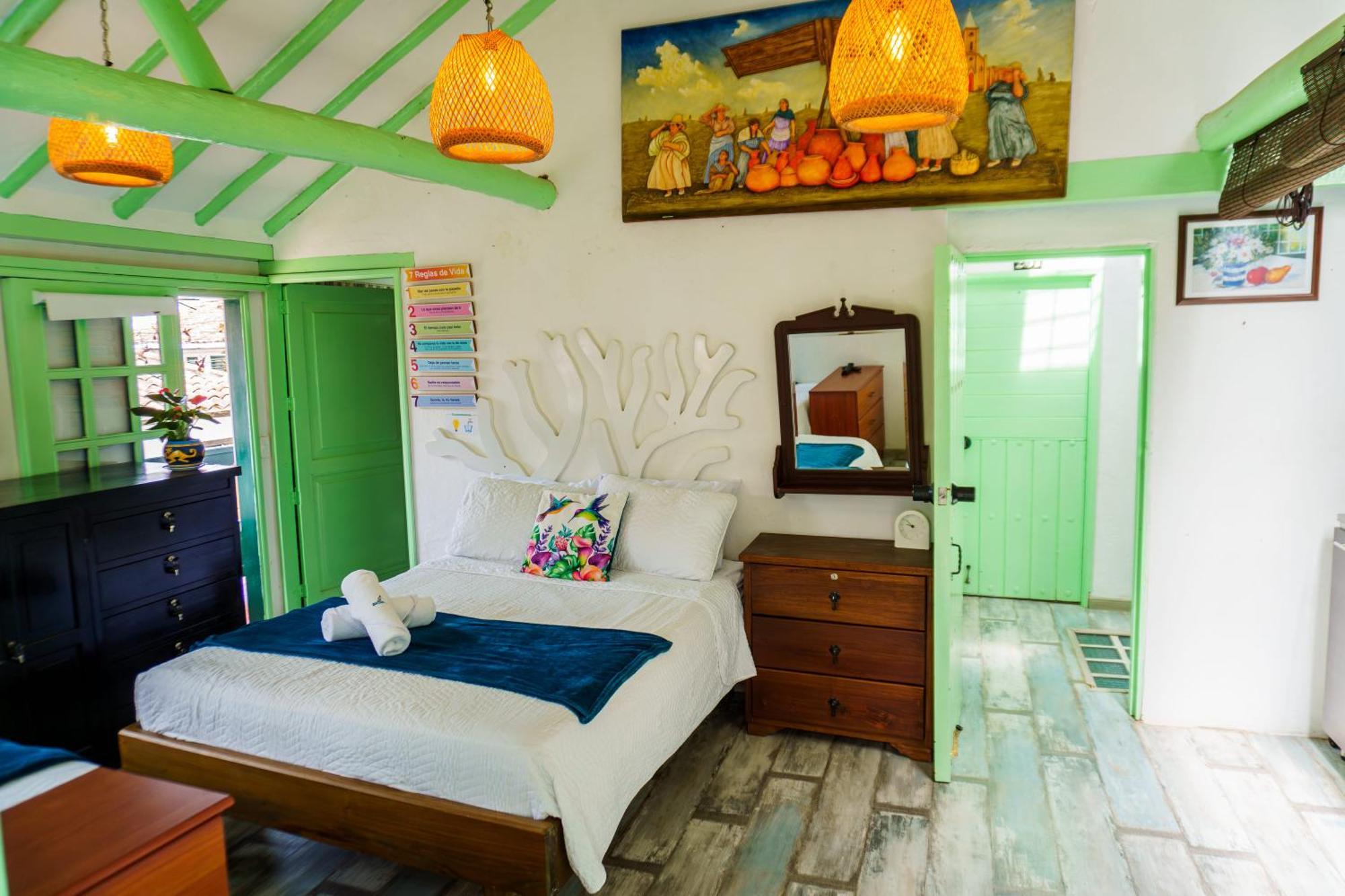 Apartamentos Y Habitaciones Le Colibri - Villa De Leyva Bagian luar foto