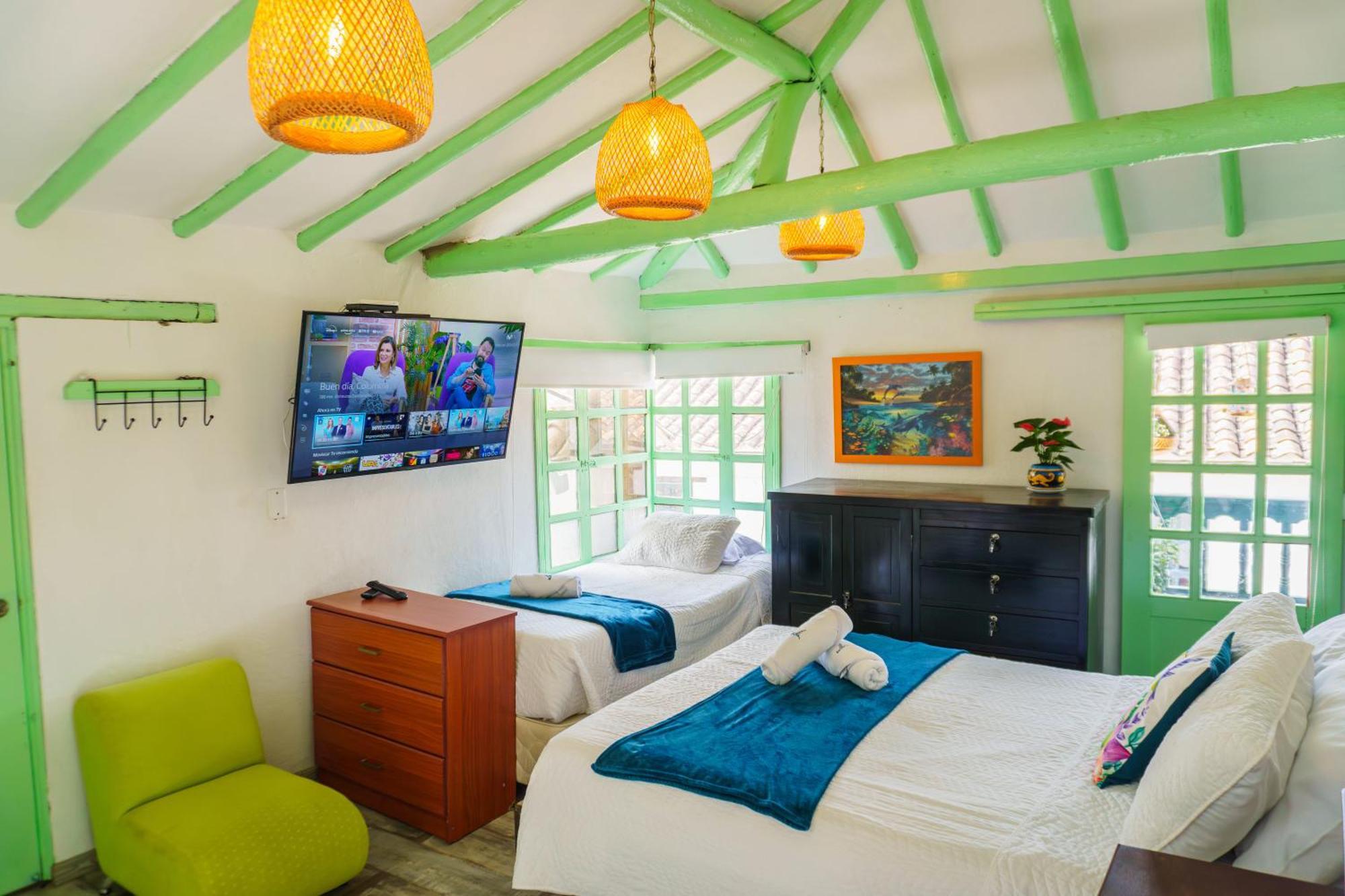 Apartamentos Y Habitaciones Le Colibri - Villa De Leyva Bagian luar foto