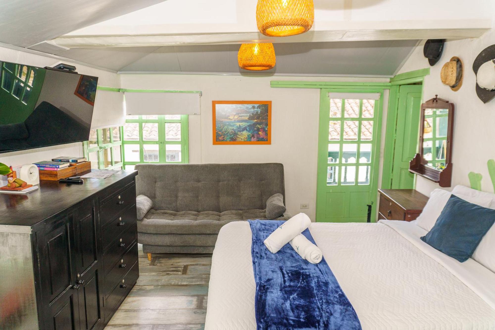 Apartamentos Y Habitaciones Le Colibri - Villa De Leyva Bagian luar foto