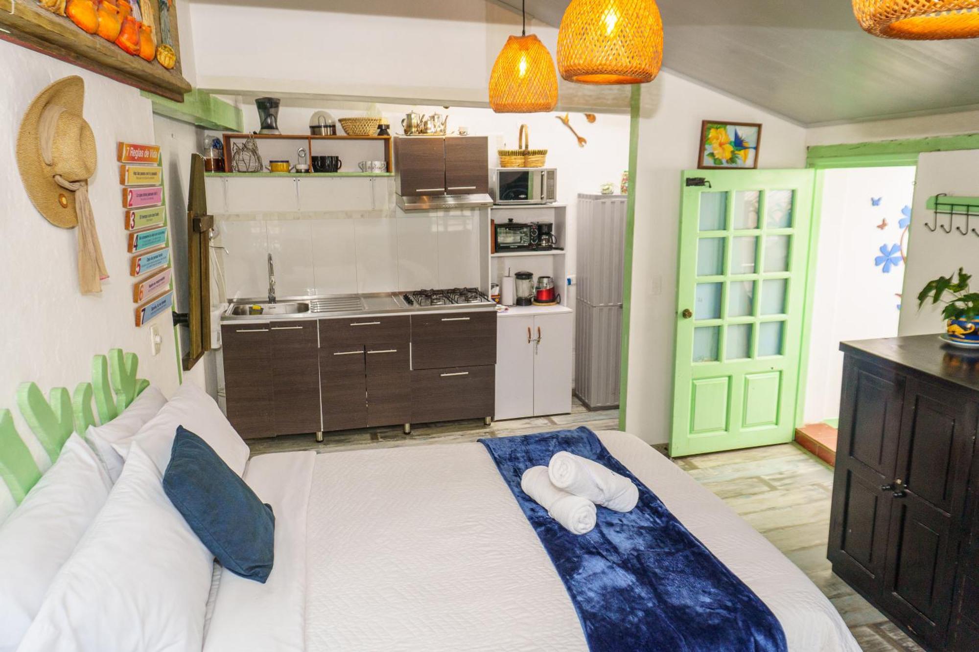 Apartamentos Y Habitaciones Le Colibri - Villa De Leyva Bagian luar foto