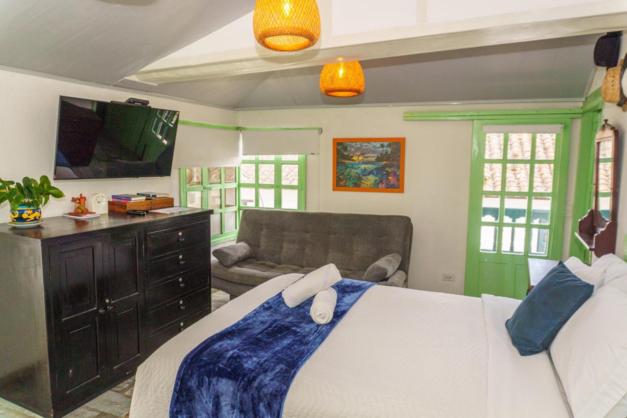 Apartamentos Y Habitaciones Le Colibri - Villa De Leyva Bagian luar foto